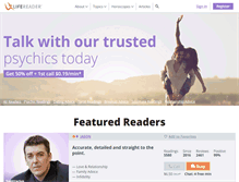 Tablet Screenshot of lifereader.com.au